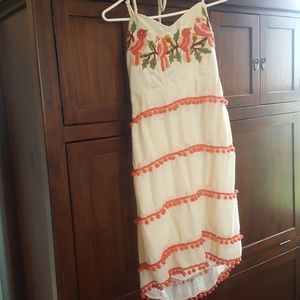 Embroidered Judith March dress